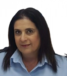 רפק רונה מורד פינגלאי, ראש לשכת חקירות מרחב ירקון (צילום: באדיבות דוברות המשטרה)