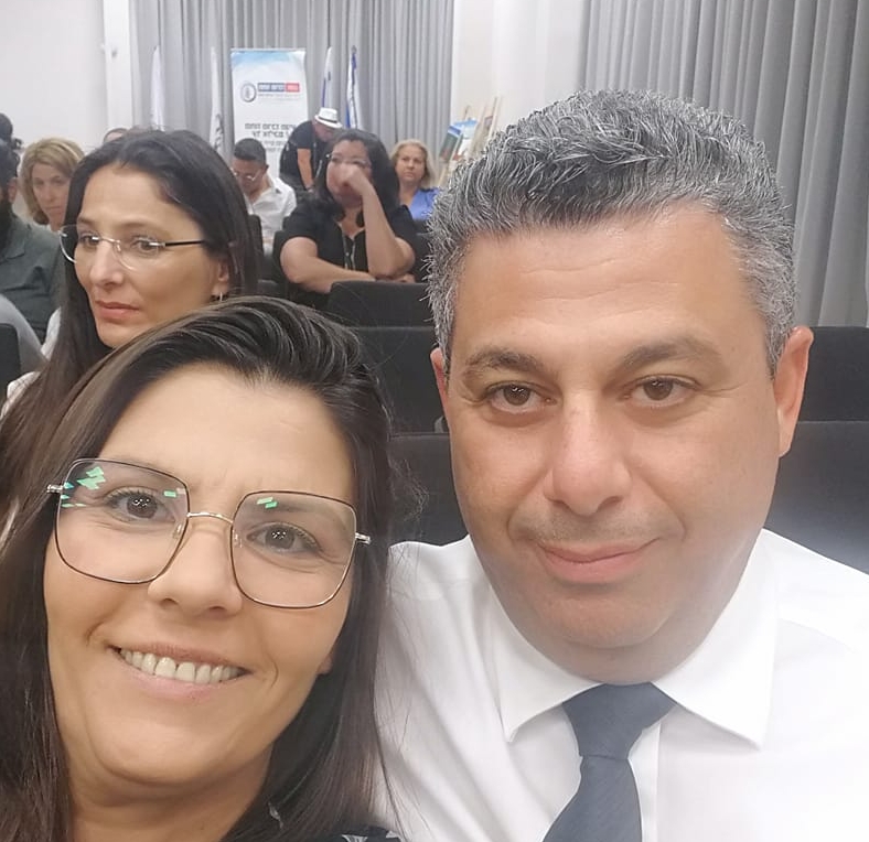 יאיר שיבר עם הזונה הפמיניסטית בובה לוי בעלת הכוס הרקוב