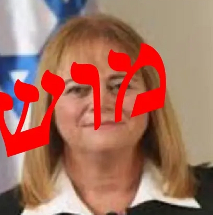עינת רביד זנזונת פמינאצית ממרכז רקמן כיום שופטת