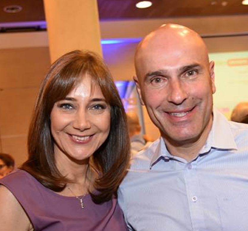 אפי נוה עם רויטל סויד המעריצה השרופה בהילטון אילת 2017