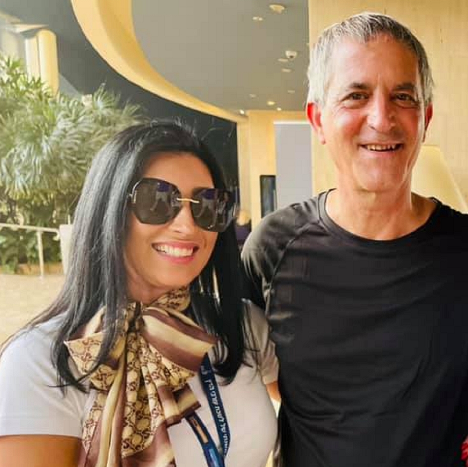 אבי חימי והילה יחזקאל במלון דן אילת 2021