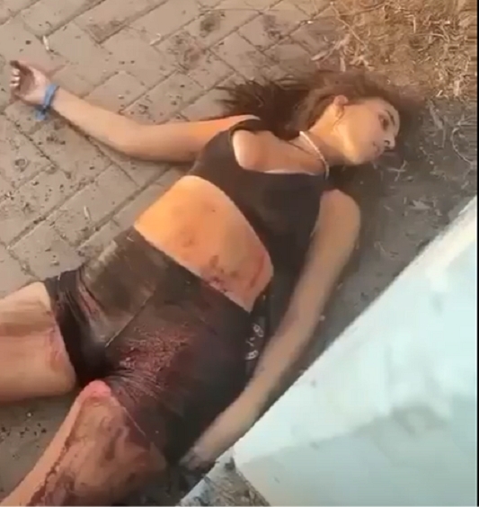 בליינית במסיבת הנובה שחטפה כדורי ירי ומתה לפני שהמחבלים הגיעו אליה