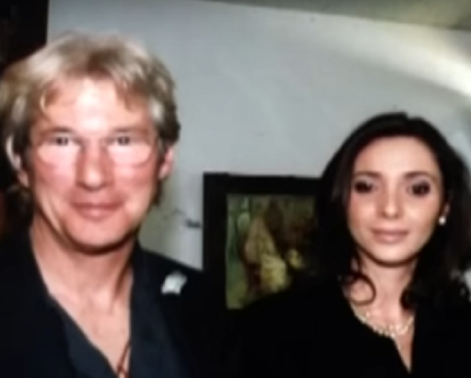 אורלי רביבו עם ריצ'ארד גיר