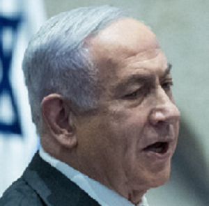 תמונה מבזה שמפיץ יונתן זינדל על ביבי
