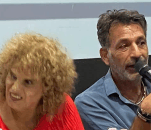 שמעון חסקי עם אהובה יששכר שני סחטני גברים מדופלמים