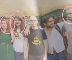 יגאל רמבם עם דפני ליף וסתיו שפיר ב 2011 מחאת האוהל